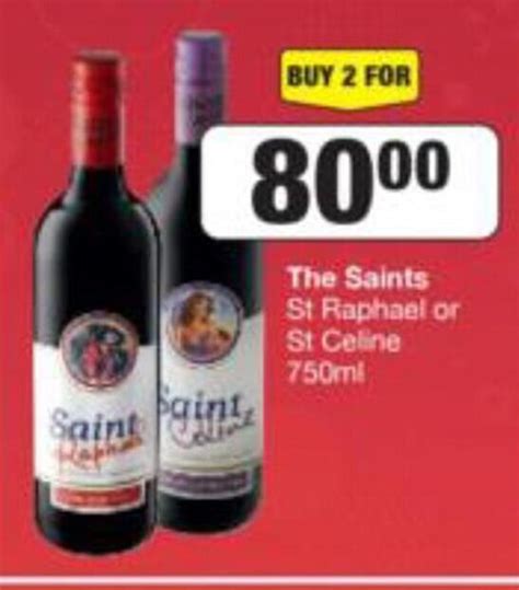 saint wine price at tops